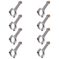 Set of 8 I Beam Connecting Rods for Chevy SBC 350 (1967–2003)