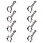 Set of 8 I Beam Connecting Rods for Chevy SBC 350 (1967–2003)