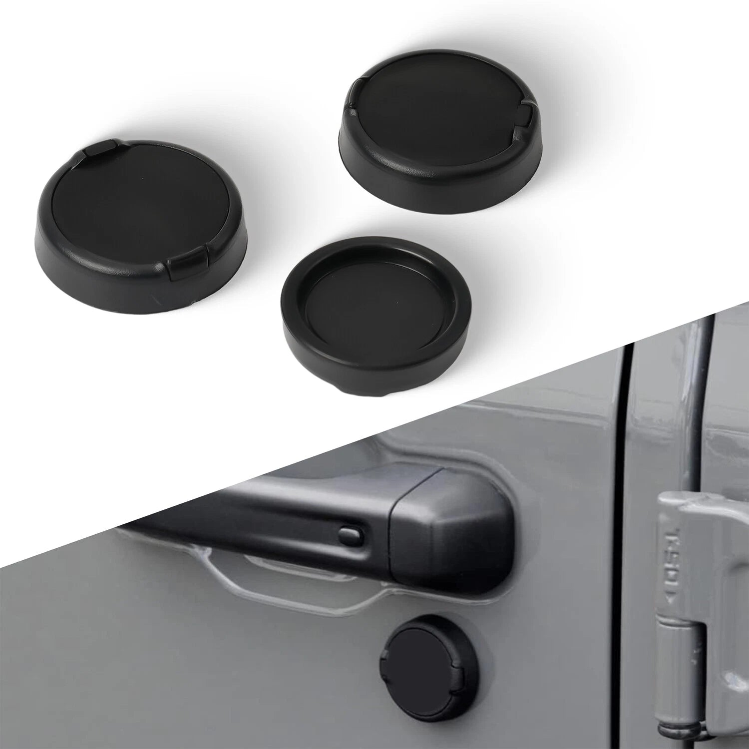 Keyhole Cover for Jeep Wrangler (JL) / Gladiator (JT) (2018–2024)