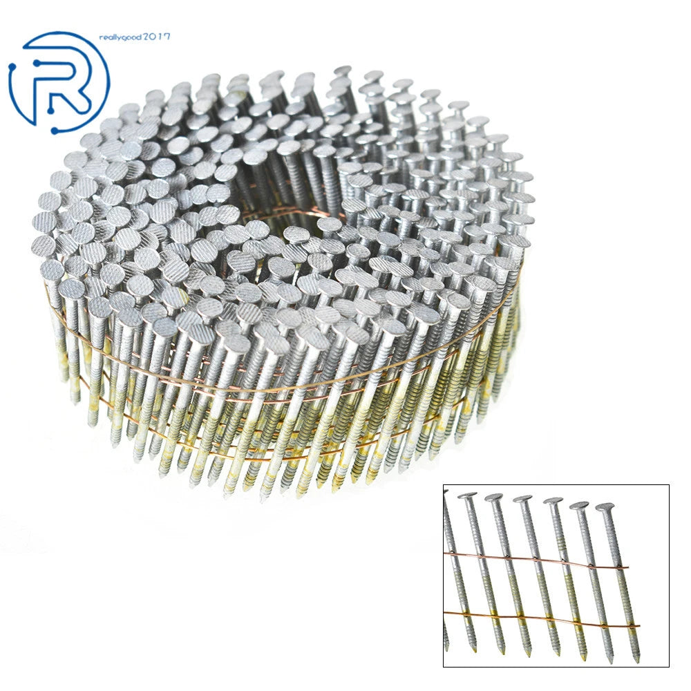 Siding Nails 1-1/4" .092" Full Round Head Ring Shank 3600 Count