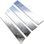 Luxury Chrome Pillar Post Trim Kit 4pc for Toyota Corolla (2009–2013)