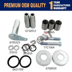 Pivot Pin Bush Kit for Bobcat 645 653 730 731 732 741 (Part Numbers: 6732012, 6589665, 6705223)
