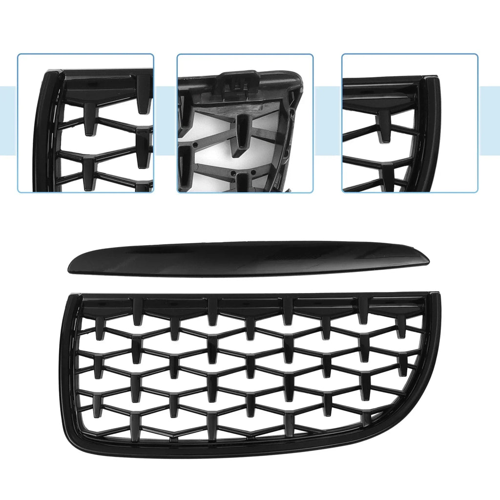 Front Hood Bumper Grille for BMW 325i 325xi 328i 328xi E90