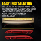 Rear Reflector Bumper Light for Honda CR-V (2012–2014)