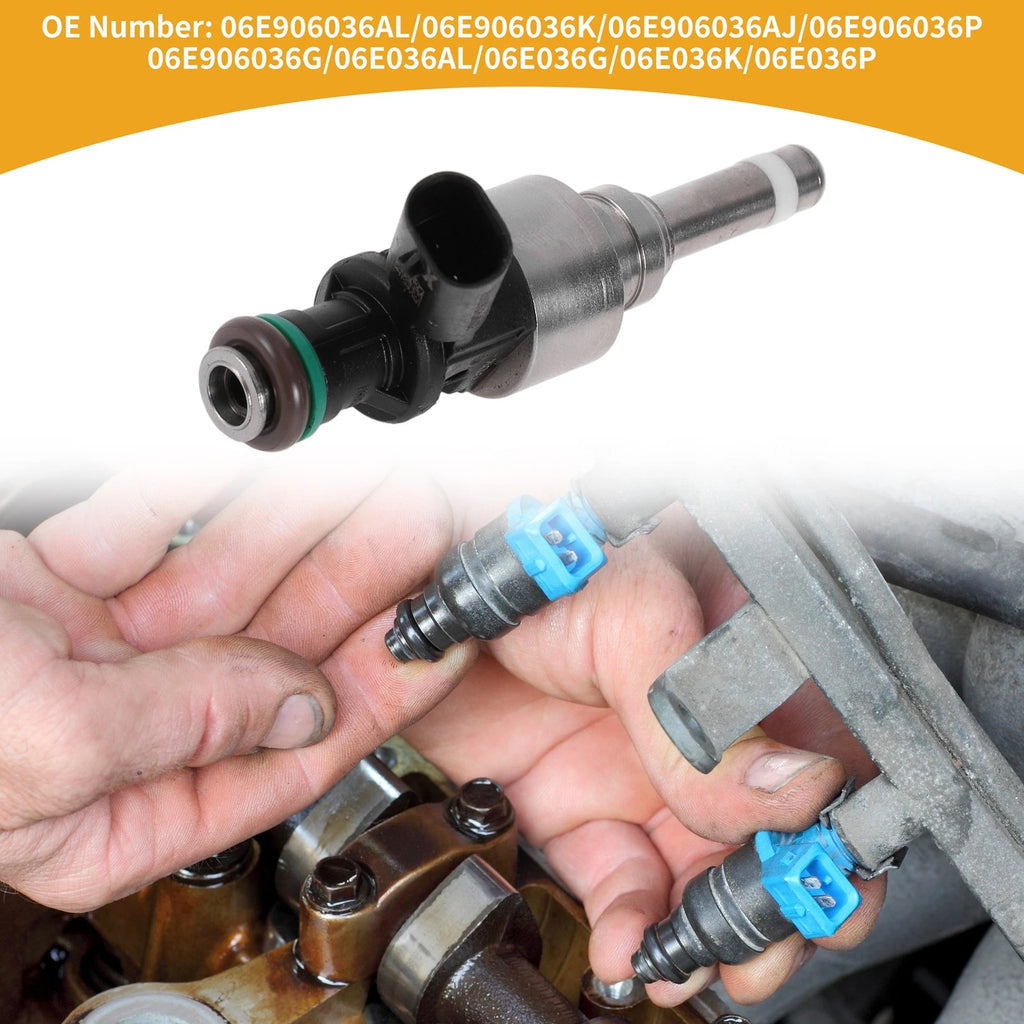 1 Pc No.06E906036AL Fuel Injector for Audi A6 Quattro 3.0 V6 (2009–2011)
