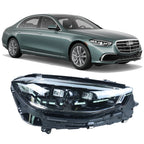 Multibeam LED Headlight Right Side for Mercedes Benz S-Class S500 S580 (2021–2025)