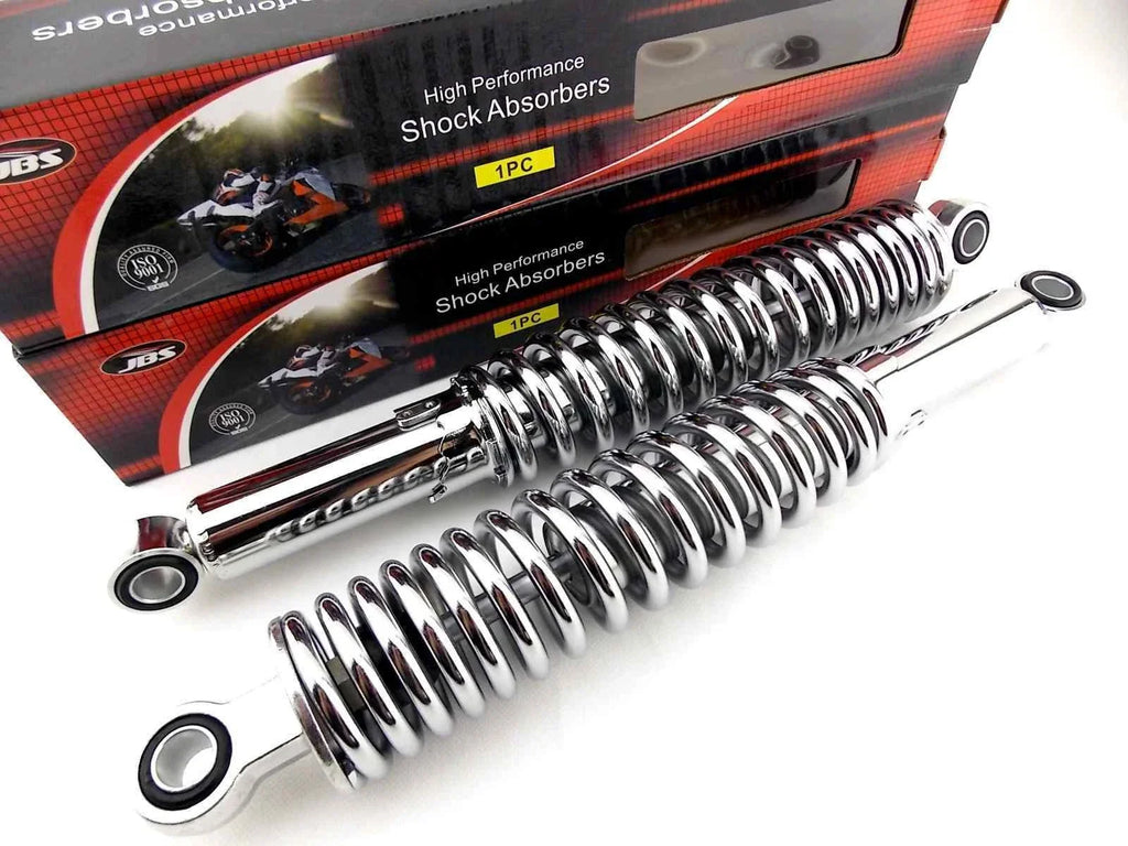 365mm Chrome Rear Shock Absorbers for Laverda 1000