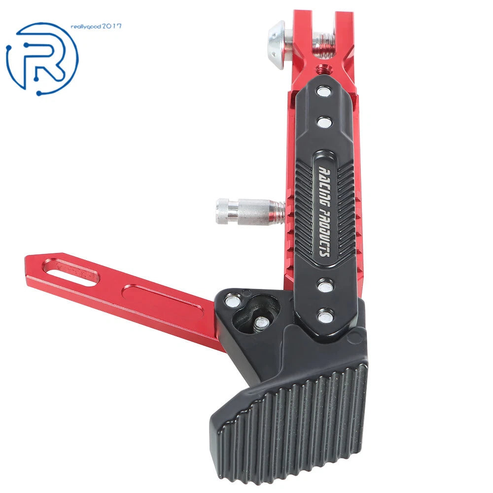 CNC Aluminum Alloy Adjustable Kickstand for Motorcycle (Universal Fit)