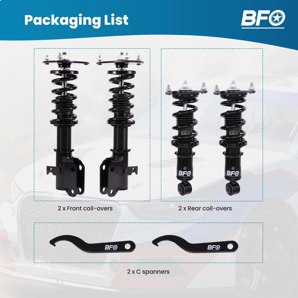 Coilovers Suspension Lowering Kit for Subaru WRX STI (2015–2021)