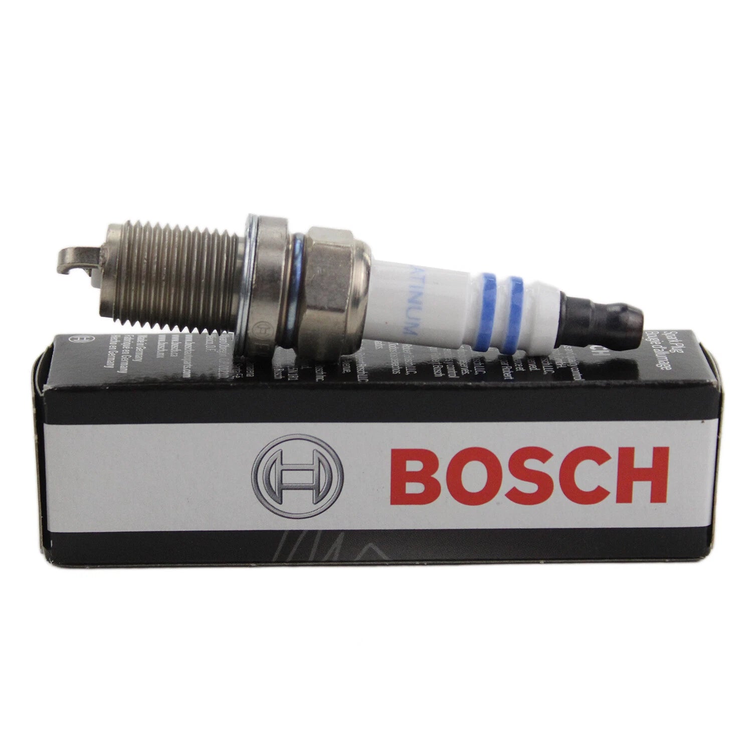 Spark Plug Set of 4 Bosch Platinum for Acura Toyota Nissan Lexus Jaguar Mitsubishi