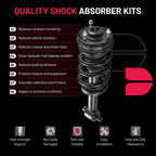 Front Rear Strut and Shock Kit for 2007-2013 GMC Sierra 1500 (Complete)