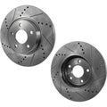 Front Brake Disc and Pad Kit for Ford Mustang (2005–2010)