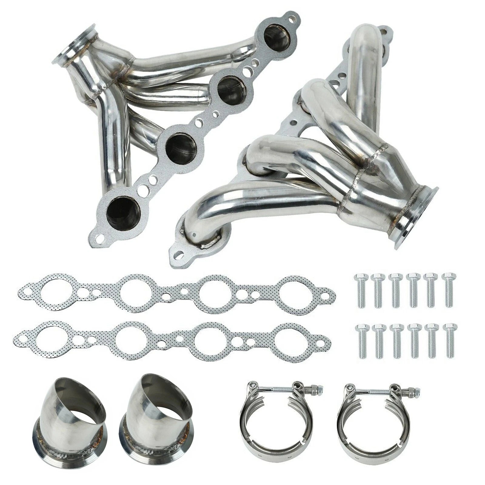 LS1 LS2 LS3 LS6 LS9 4.8L 5.3L LS SS Hugger Manifold Headers Swap Conversion
