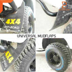 Heavy Duty Rubber Mud Flaps Splash Guards for Toyota 4x4 4WD