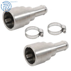 2X Heater Core Coolant Hose Connectors for Chevrolet Silverado Tahoe (1998–2014)