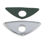 Chrome Fairing Trunk Lock Key Accent Trim for Honda Goldwing GL1800 (2001–2013)