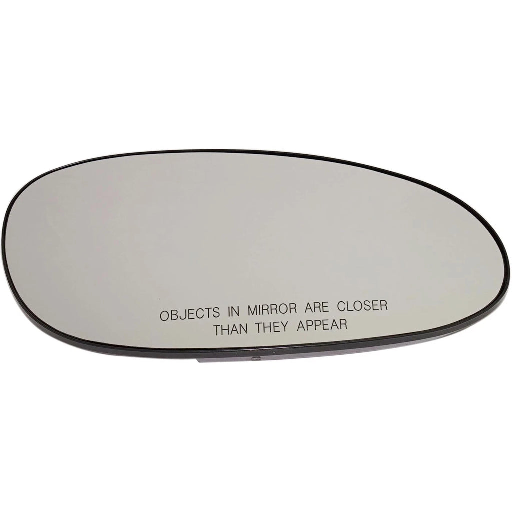 Mirror Glass for Buick Century (1997–2005) with Backing Plate, Passenger Side