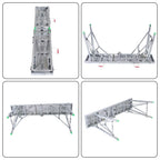 Portable Folding Scaffolding Platform Work Bench Ladder
