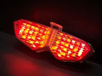 ABS LED Smoke Brake Turn Signal Tail Light for Yamaha YZF R6 (2003–2005)