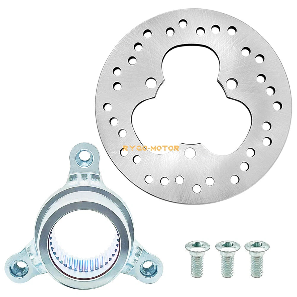 Rear Brake Rotor Disc & Hub for Honda TRX450ER TRX450R (2004–2014)