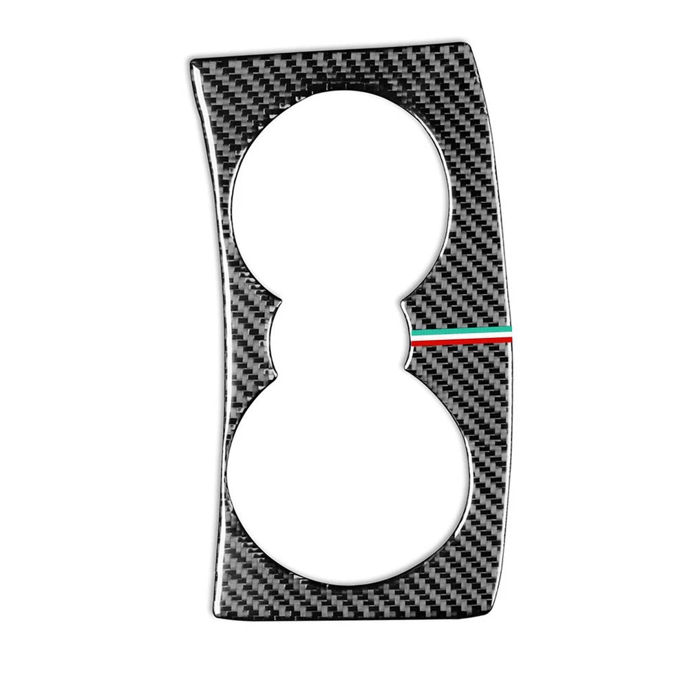 Interior Water Cup Holder Trim for Alfa Romeo Giulia (2017–2019)