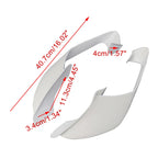Front Side Winglets for Yamaha YZF R1 R1M (2021–2024) White