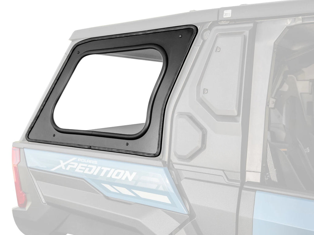SuperATV Rear Side Window for Polaris Xpedition ADV (2024–2024)