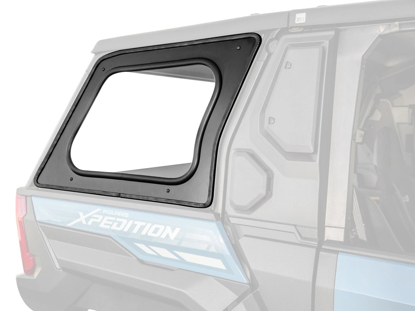 SuperATV Rear Side Window for Polaris Xpedition ADV (2024–2024)