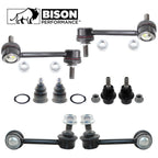 8pc Sway Bar Links & Ball Joints Kit for Buick GMC