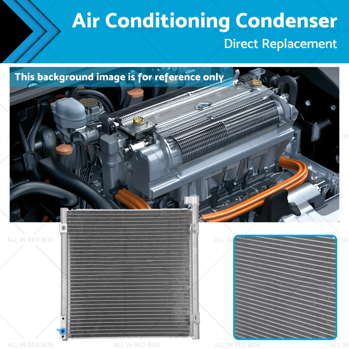 Air Conditioning Condenser for Honda Civic (1996–2000) 80110-S01-A01