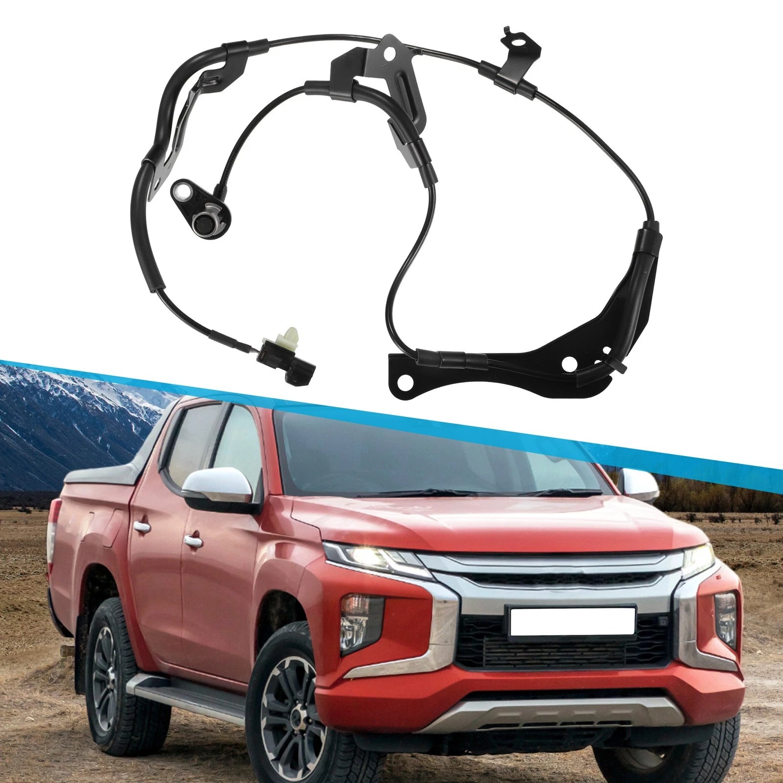 Front Left ABS Wheel Speed Sensor for Mitsubishi L200 Pickup (2006–2015) No.4670B005