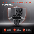 30Pcs 8mm Nylon Hood Release Cable Retainer for Chevy