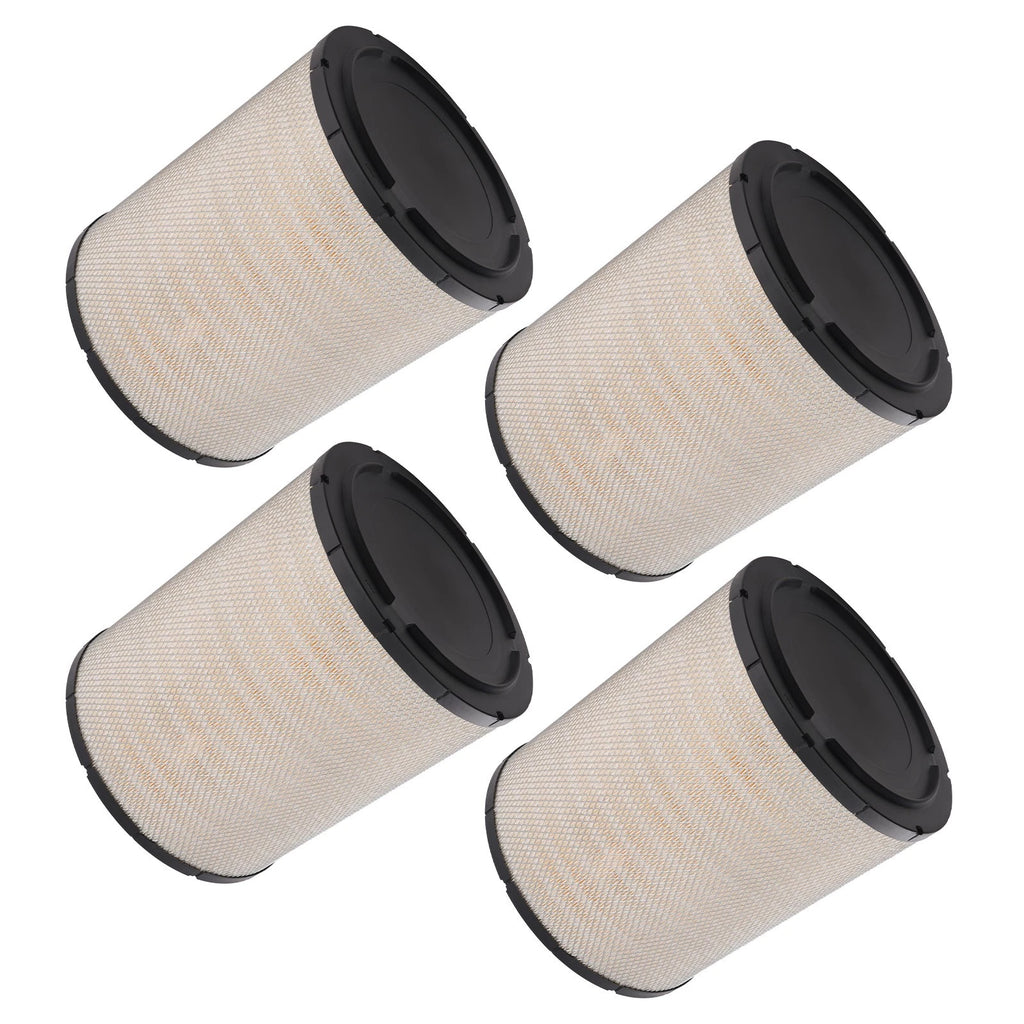 Set of 4 Air Filters for Freightliner Columbia (2000–2013) LAF1849 P527682 RS3518