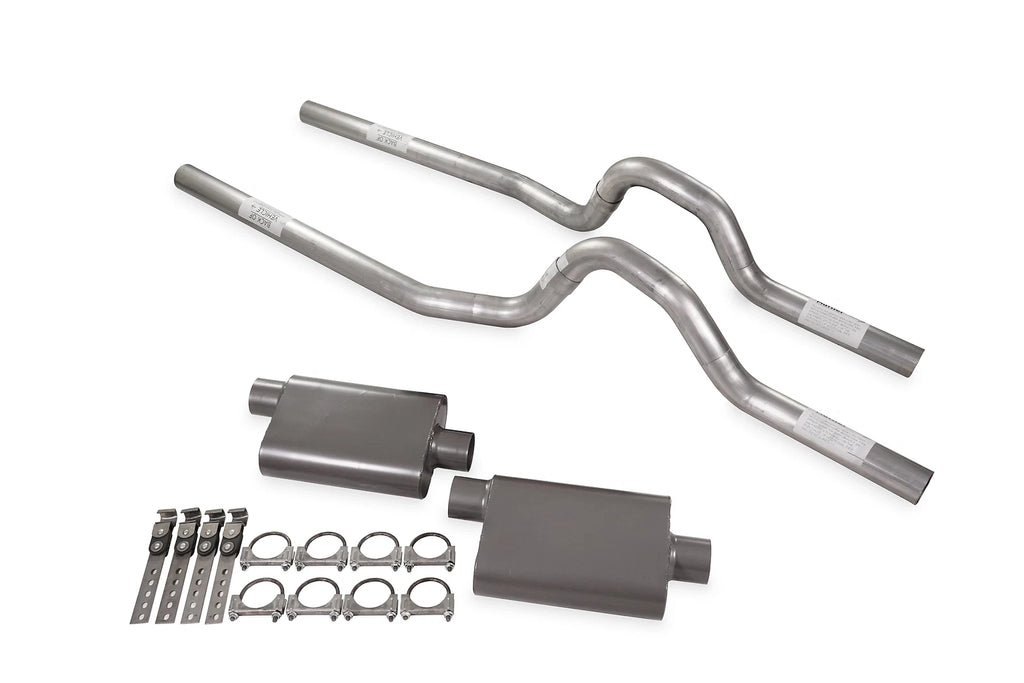Dual Exhaust Kit 2.5" 2 Chamber for GM C/K 10 (1981–1987)