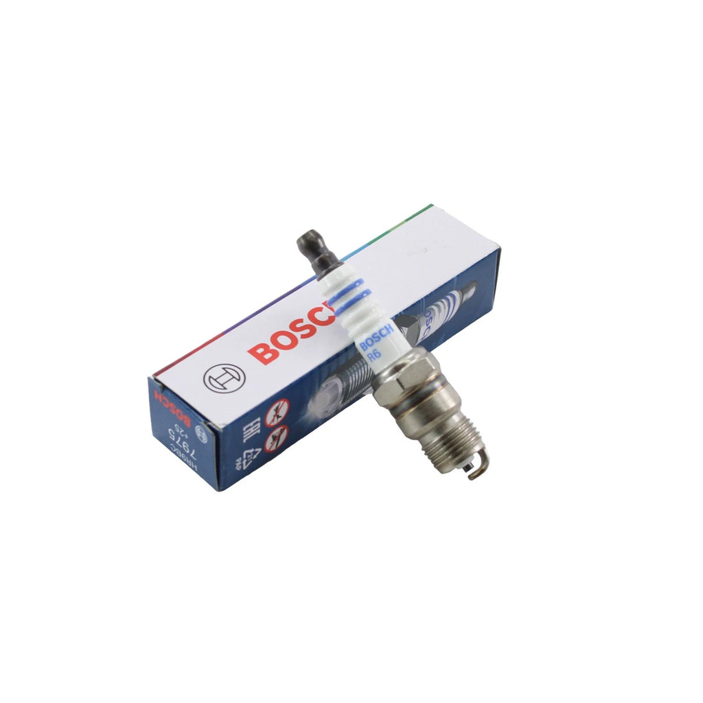 Set of 4 Spark Plugs for Chevy Buick Dodge Ford GMC Pontiac (Bosch HR9BC)