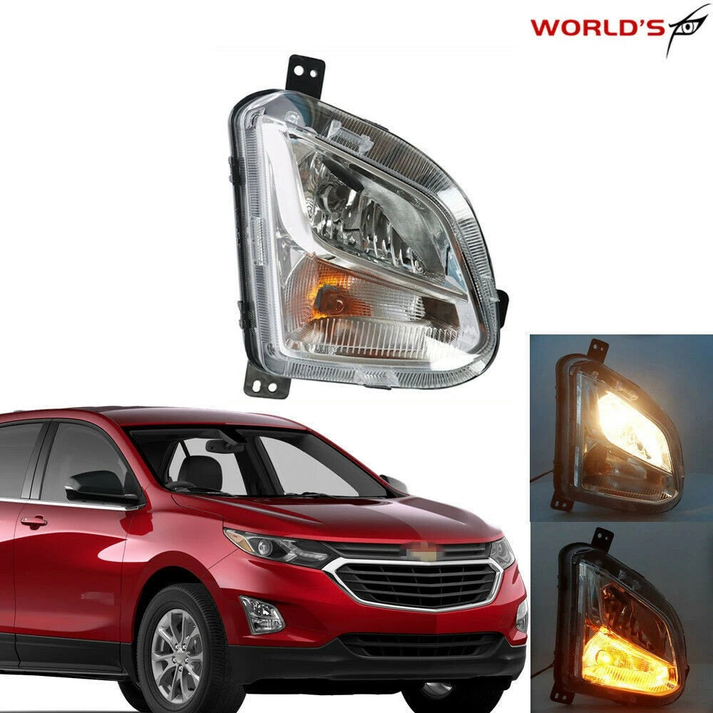 RH Passenger Side Fog Light with Signal for Chevy Equinox (2018–2020)