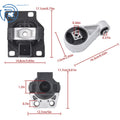 3X Engine Motor & Trans Mount Set for Ford Focus (2005–2007) L4 2.0L 2.3L