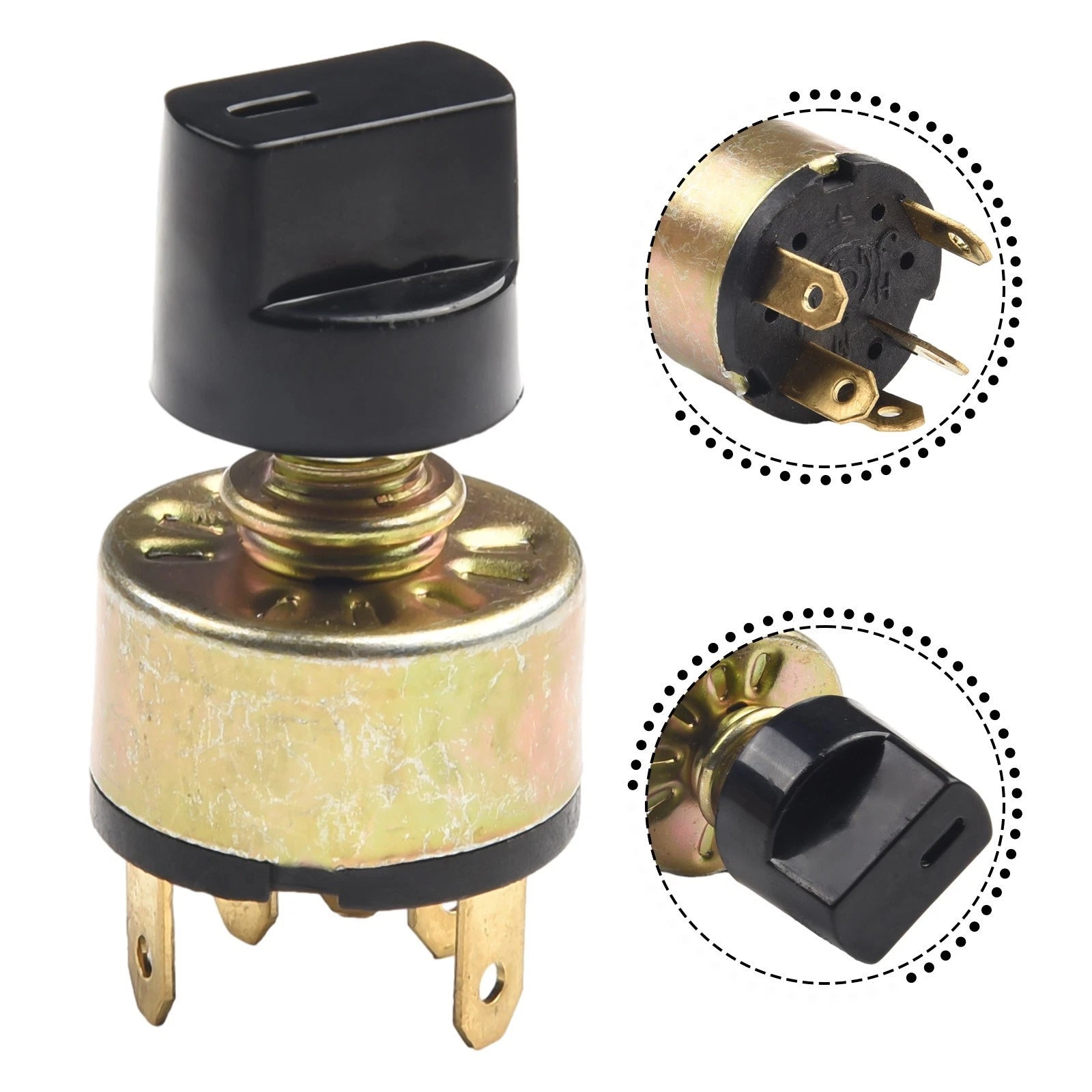 4-Position Rotary Switch for Car Air Conditioner (Auto Fan)