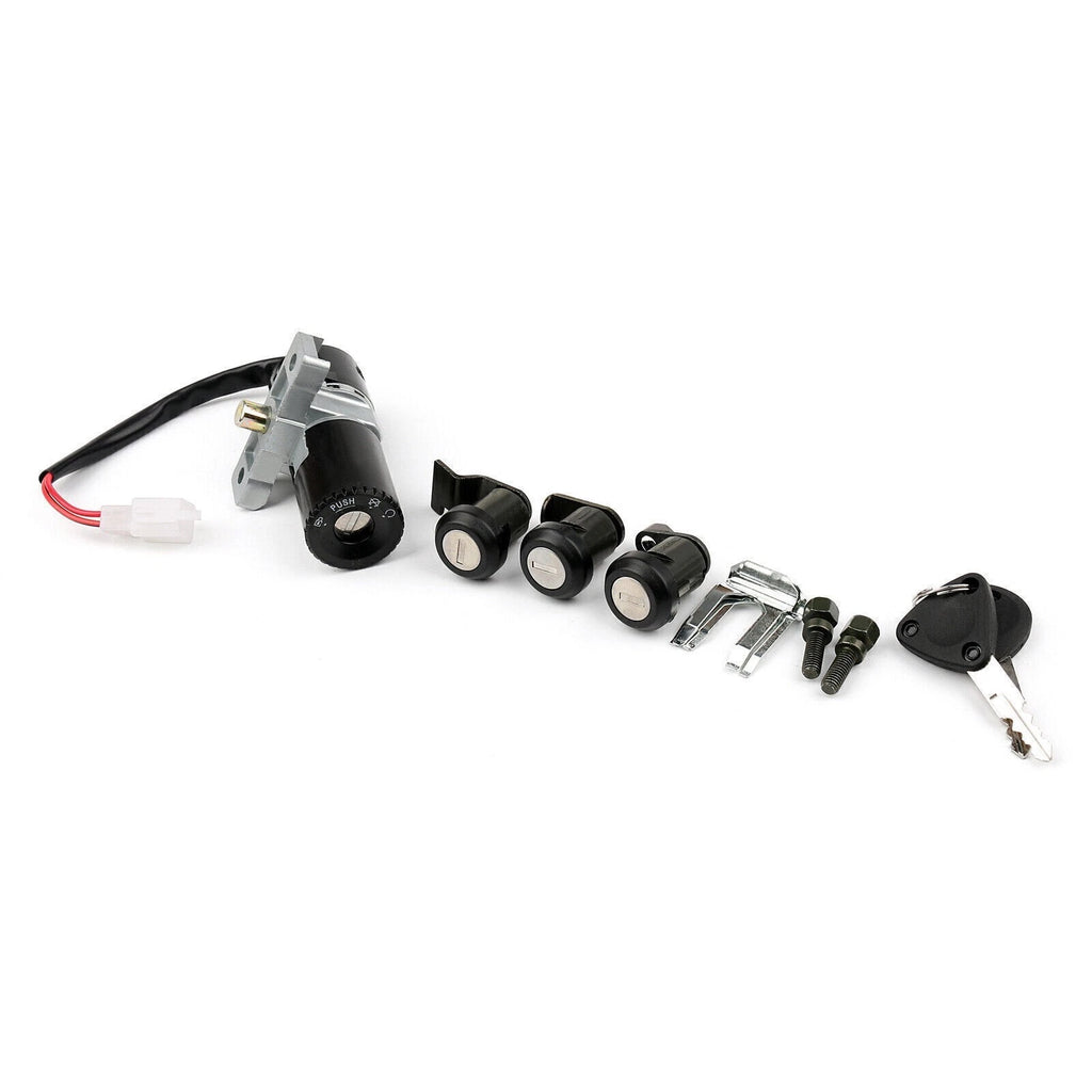 Ignition Switch & Fuel Gas Cap Cover Key Lock Set for Honda FES 125 250 150 (2001–2008)