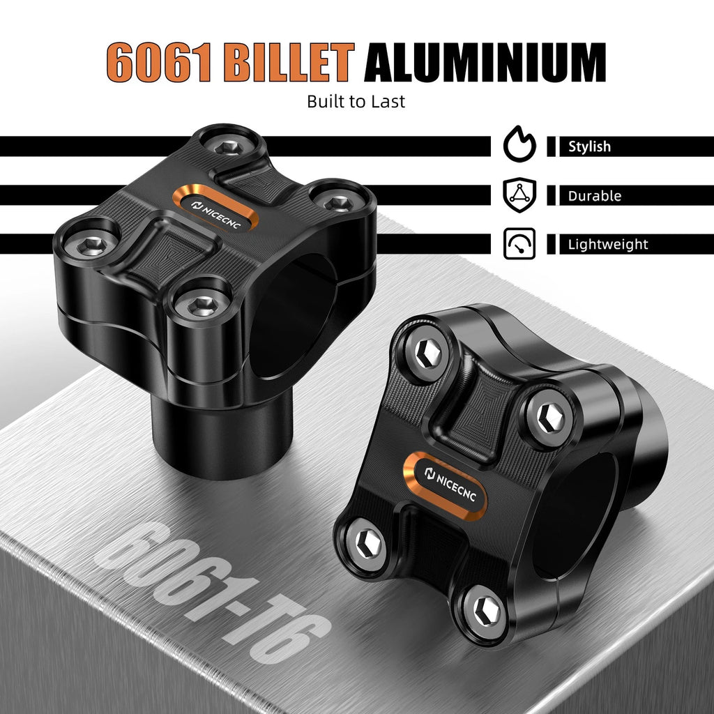 2" Handlebar Risers for Harley Dyna Wide Glide EFI FXDWGI (2006–2017)