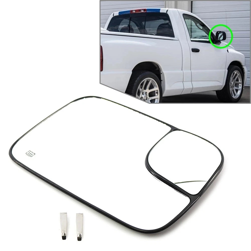 Door Mirror Glass for Dodge Ram 1500 2500 3500 (Right)