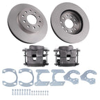 Brake Conversion System for Ford 9" Axle Big Bearing w/ Caliper & Hardware (1970–1979)