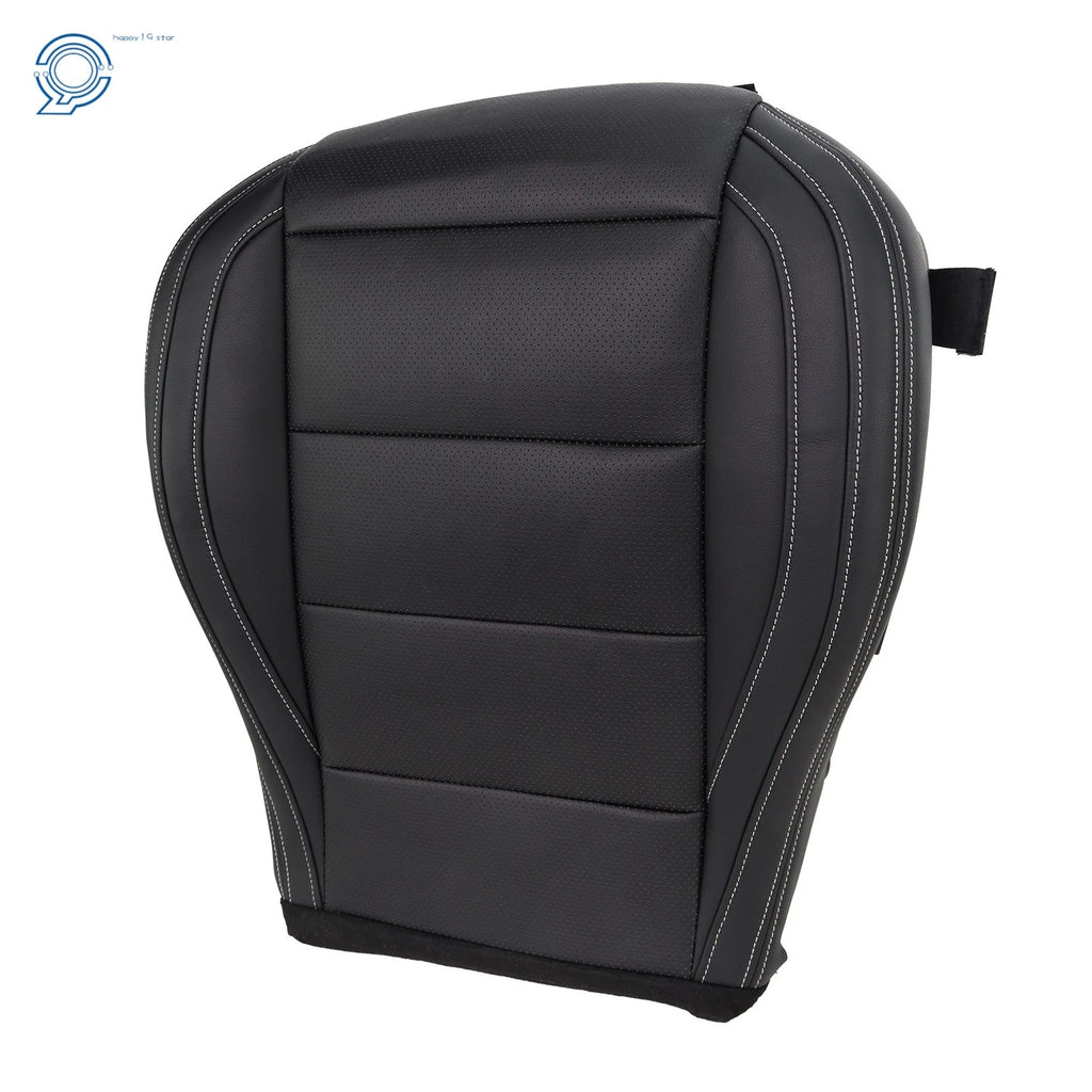 Front Left Driver Bottom Seat Cover for Ford Mustang GT V6 (2015–2023) Perforated