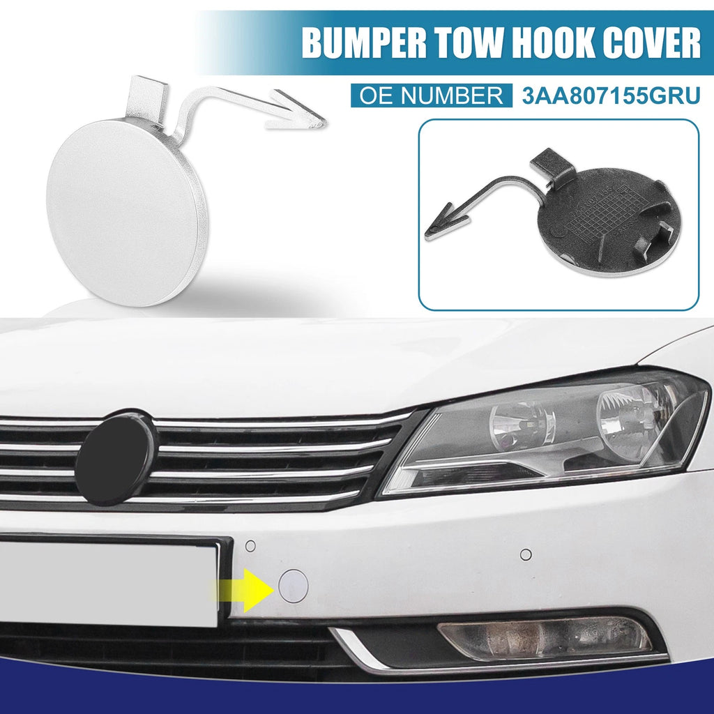 Tow Hook Eye Lid Cover for Volkswagen Passat B7 (2010–2015)