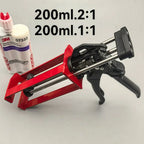 Dual Component Caulking Gun Epoxy Adhesive Dispenser 400ml