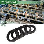 Set of 5 Oil Seals NBR Rubber 48x62x12mm for Various Models 