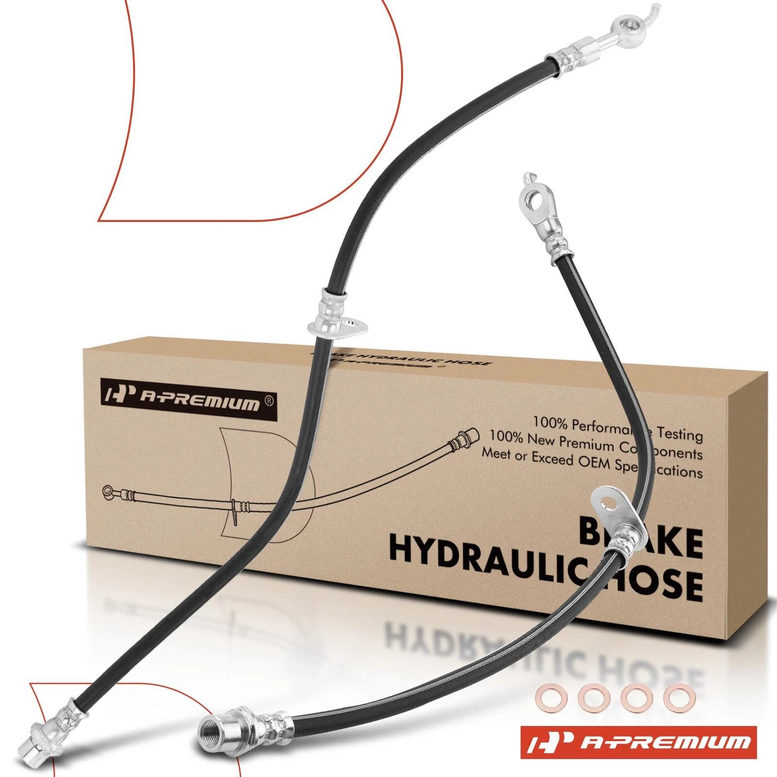 Front Brake Hydraulic Hose for Scion xB Toyota Echo (2000-2006)