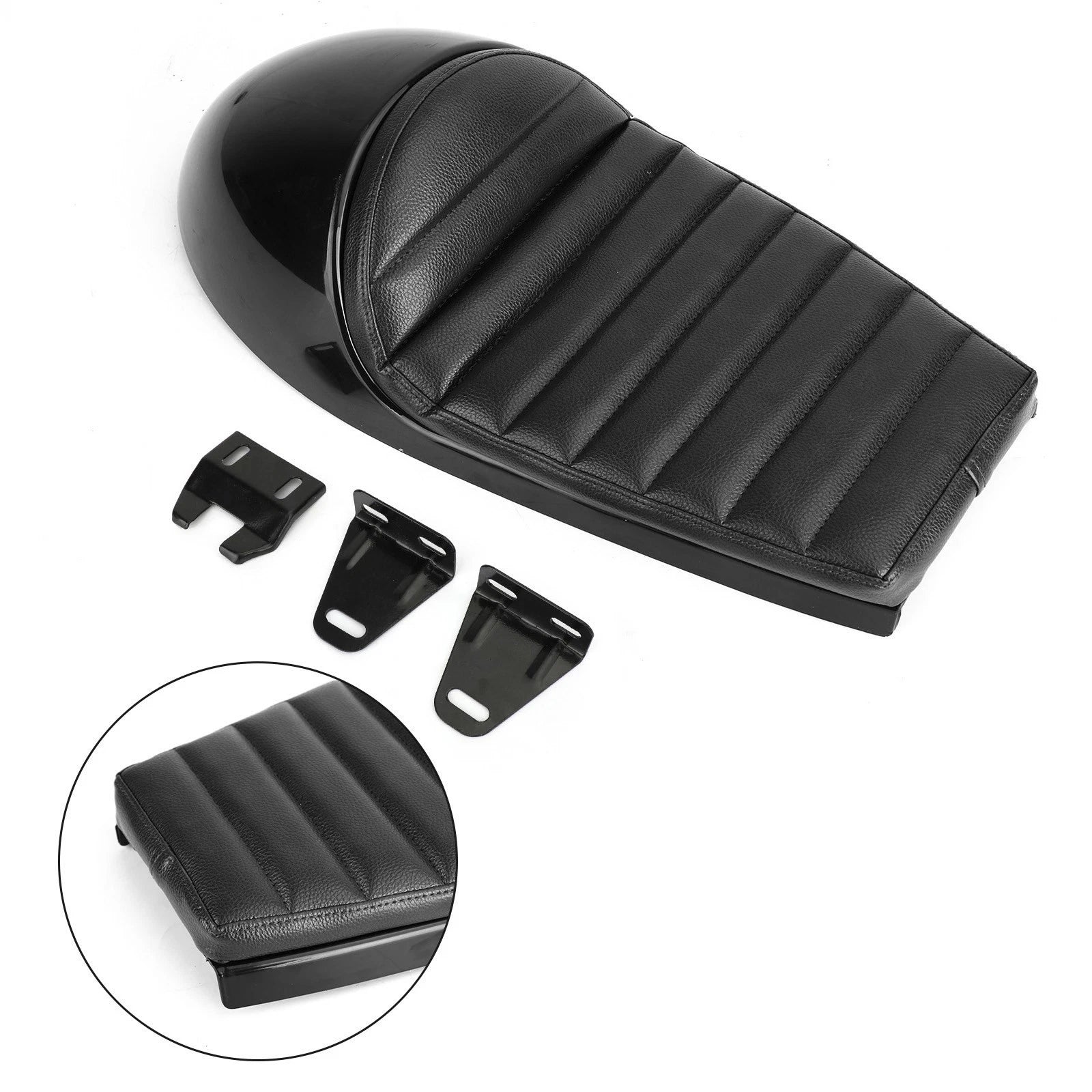 Cafe Racer Seat for Universal Custom Street Scrambler (Vintage Black)