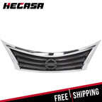 Chrome Front Bumper Grille Upper Grill Assembly for Nissan Altima (2013–2015)