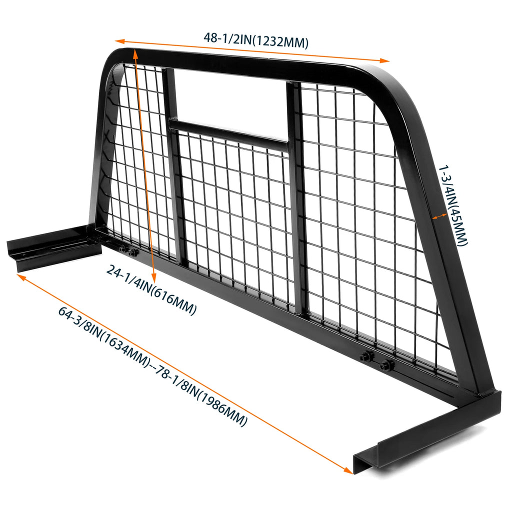 Headache Rack for Chevrolet Full-Size Pickup Truck (Extendable Steel)
